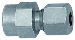 Mano.-Anschl.versch. G 1/4/Stahl verzinkt Rohr AD 8 mm