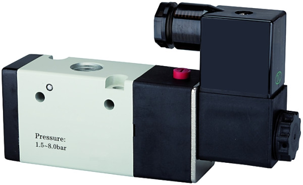 3/2-Wegeventil elektropn., monostabil, NC, G 1/4, 24VDC, 850l/min