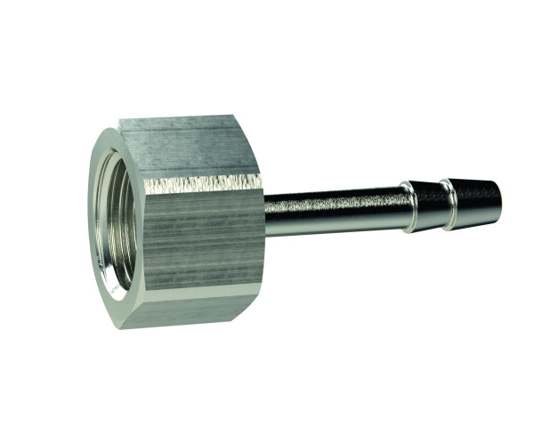 Aufschraubschlauchtülle, G 1/8 i., f. Schl. LW 6, SW 14, MS vern.