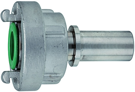 Storz-Kupplung mit Schlauchstutzen für Schaleneinband, drehb