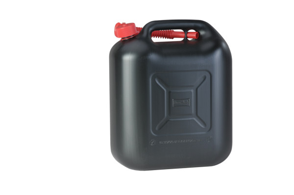 Kraftstoffkanister Standard 20 Liter, HD-PE, schwarz, UN-Zulassung