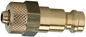 Nippel / Messing NW 5 für Schlauch 4x6 mm