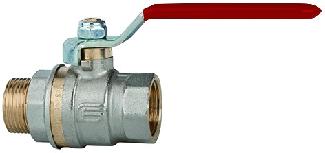 Kugelhahn / leichte Ausführung mit vollem Durchgang / G 1 1/