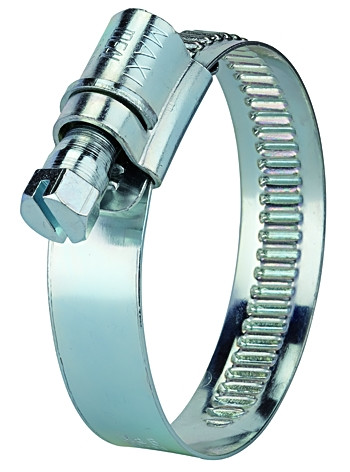 Schneckengewinde-Schlauchschelle Serie >>maxi<< / Band und G