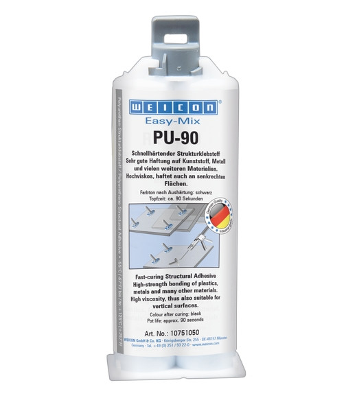 WEICON Easy-Mix PU 90 Doppelkammerkartusche á 50 ml