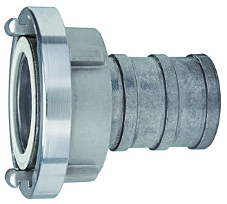 Storz-Kupplung mit Schlauchstutzen, drehbar, Material: Aluminium