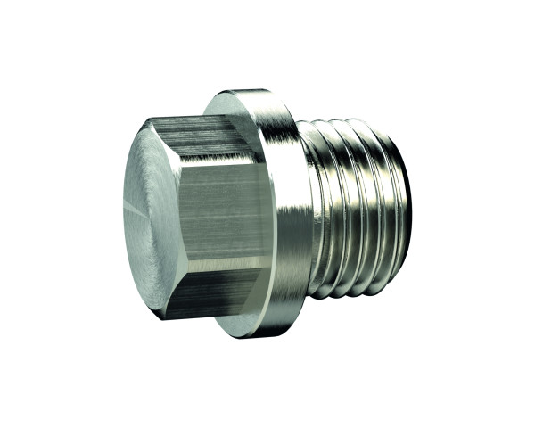 Verschlussschr., Außensechskant u. Bund, G 1 1/2, SW 30, MS vern.