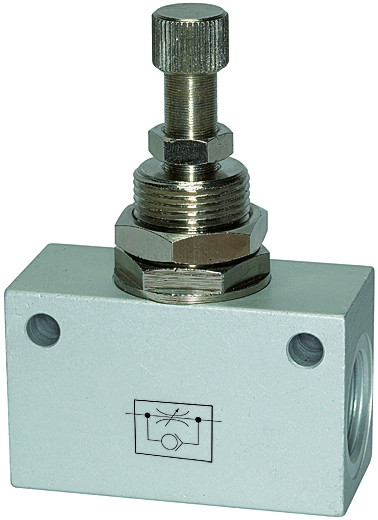 Riegler-Drosselrückschlagventil G 3/8"