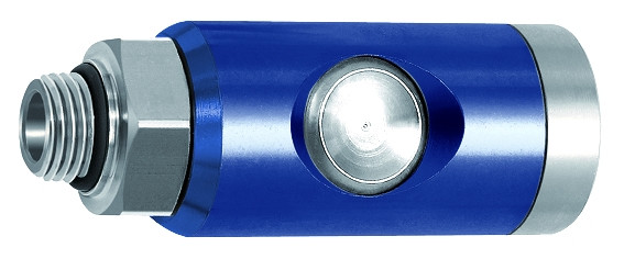 Sicherheitskupplung mit Druckknopf, entlüftend, G 1/2" aussen , NW 7,4, PN 12