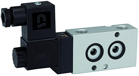 3/2-Wegeventil mit Lochbild nach NAMUR-Ventil, G1/4", 24VDC, 3W, Namur NC, IP65