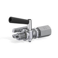Mano.-Absperrhahn G 1/2 / Edelstahl max. 16 bar!