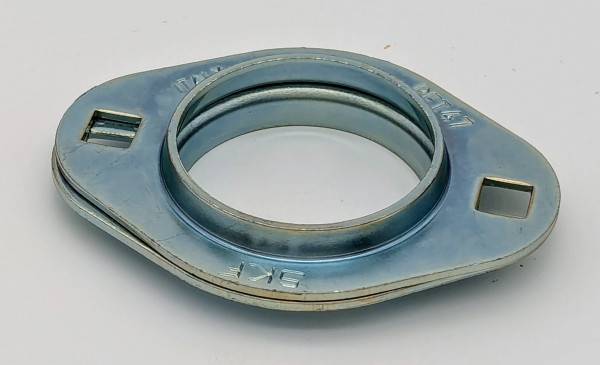 SKF - Y-Flanschlagergehaeuse aus Stahlblech, ovale 2-Loch Ausführung