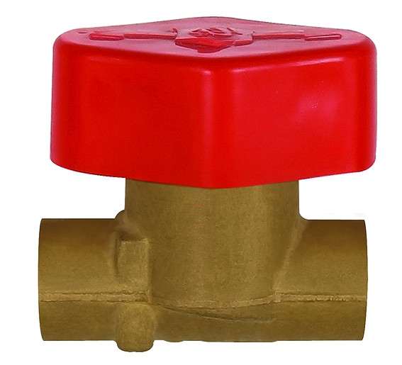 Schnellschlußventil G 1/4 i. / Ms blank
