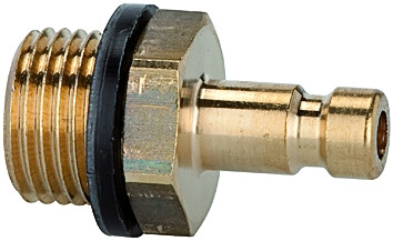 Nippel / Messing NW 2,7 G 1/8 außen