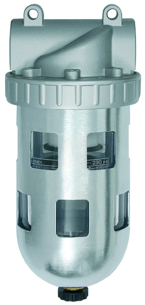 Filter Standard / G 2 mit Polycarbonatbehälter und Schutzko